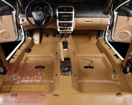 کفپوش یکپارچه چرمی برلیانس h330 بابل کارپت اصل